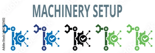 Obraz machinery setup