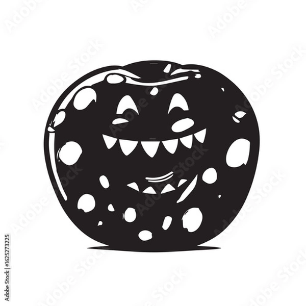 Obraz Cute Doodle Halloween Candy  silhouette