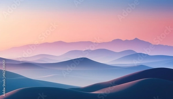 Fototapeta abstract landscape featuring stylized trees and reflective water in warm golden tones