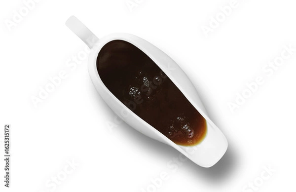 Obraz Gravy boat top view
