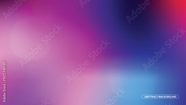 Fototapeta Vibrant abstract gradient background showcasing a blend of pink, purple, and blue colors.