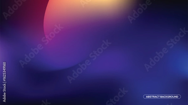 Fototapeta Vibrant Abstract Gradient Background Design