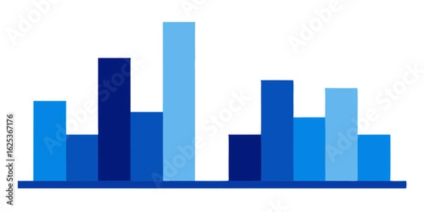 Fototapeta business graph with arrow