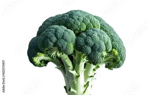 Fototapeta Broccoli on white background