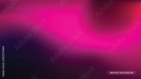 Fototapeta Stunning abstract gradient background in vibrant pink and purple.