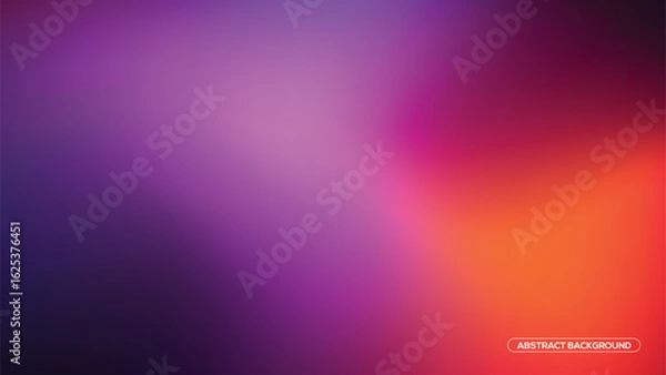 Fototapeta Vibrant Gradient Abstract Background Design
