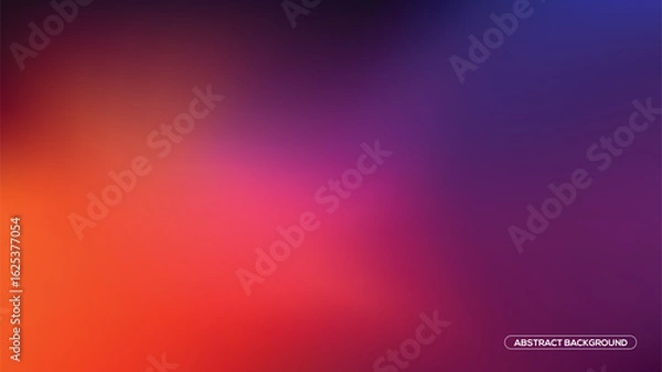 Fototapeta Vibrant Abstract Gradient Background for Design Projects