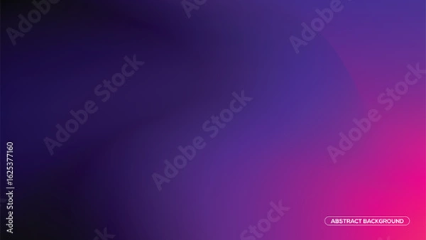 Fototapeta Dynamic gradient abstract background in vibrant purple and pink hues.
