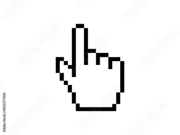 Fototapeta vector hand cursor