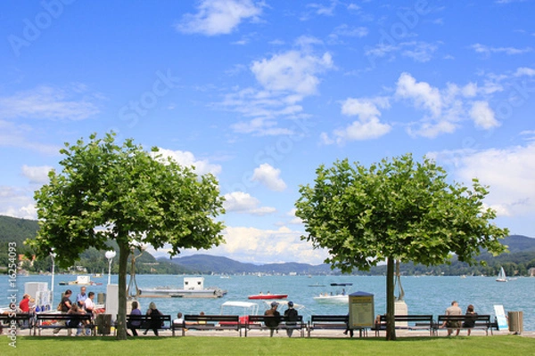 Obraz Am Ufer des Wörthersees