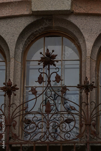 Obraz old church window