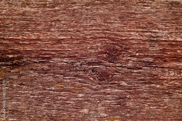 Obraz Red toned wood plank texture.