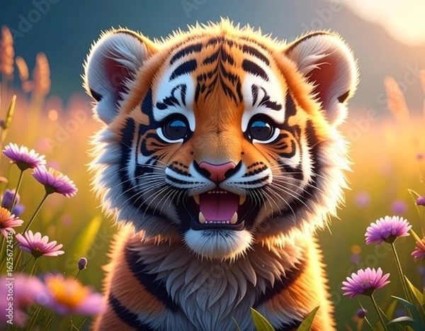 Obraz tiger in the jungle