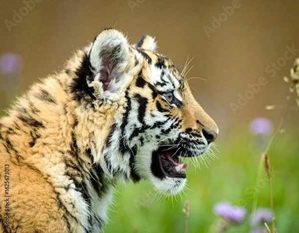 Obraz siberian tiger cub