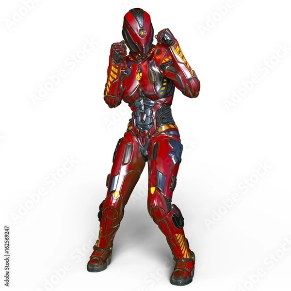 Fototapeta 女性ロボット