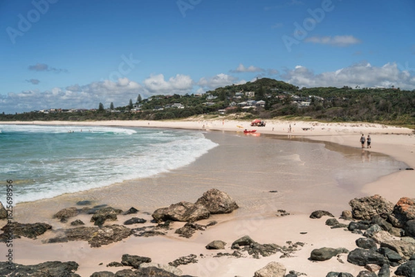 Fototapeta Port Macquarie - 16 Mars 2025 : Lighthouse Beach