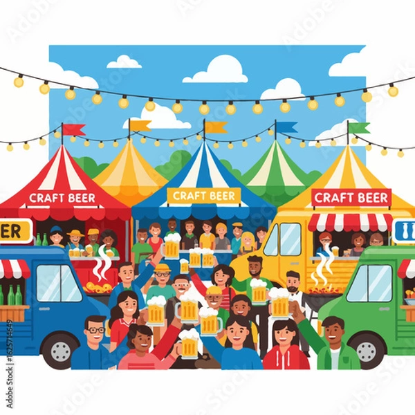 Obraz amusement park ride