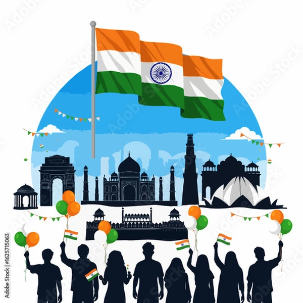 Obraz independent of india