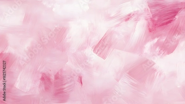 Fototapeta Abstract pink brushstrokes soft pastel background