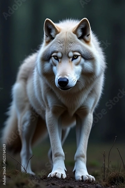 Obraz gray wolf 