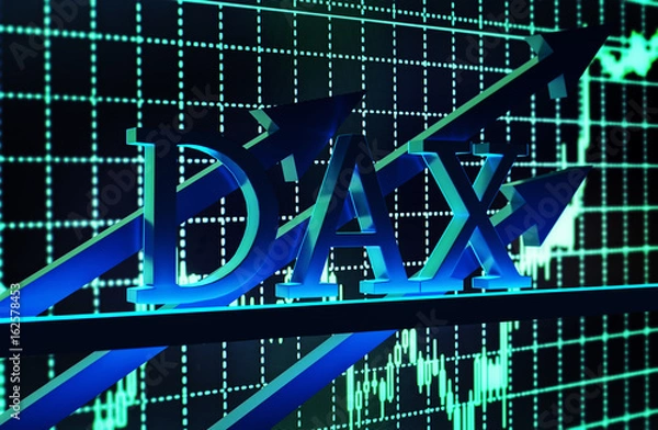 Obraz Der Dax im Handel