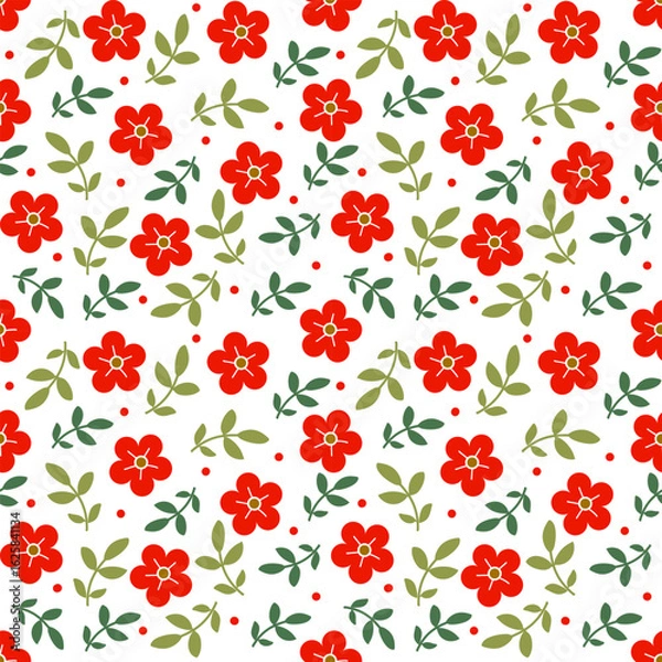 Obraz seamless floral pattern