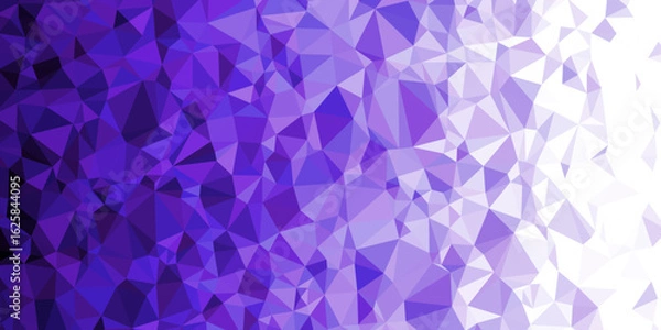 Obraz abstract background consisting of triangles, polygon gradient background illustration.