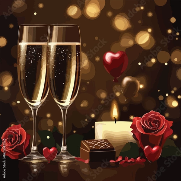 Obraz Valentine's Celebration Essentials