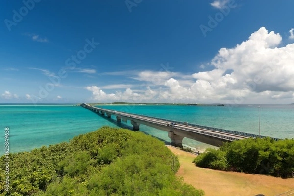 Obraz 宮古島と池間島を結ぶ池間大橋