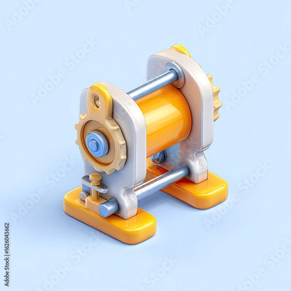 Obraz Chrono-Mechanism 3D Model