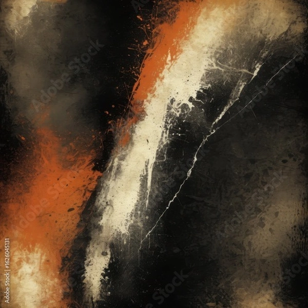 Obraz Abstract Texture with Gold and Black Tones