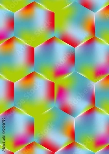 Fototapeta Colorful background images used in graphic design.
