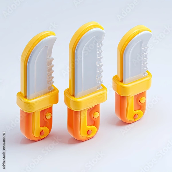 Obraz Cybernetic Saw Blades