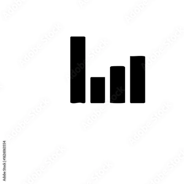 Fototapeta business graph chart