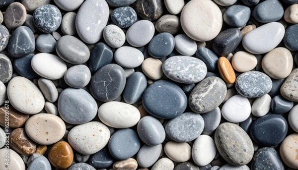 Fototapeta Close Up View Of Colorful Pebbles