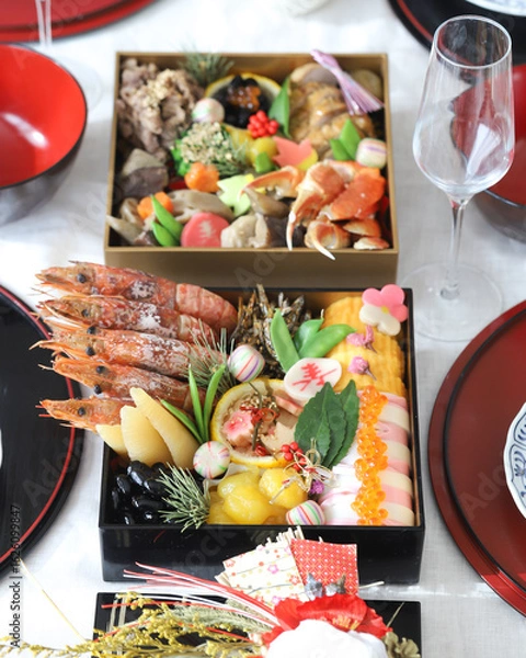 Fototapeta 手作りのおせち料理