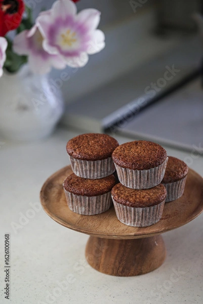 Fototapeta 手作りのキャロットケーキ