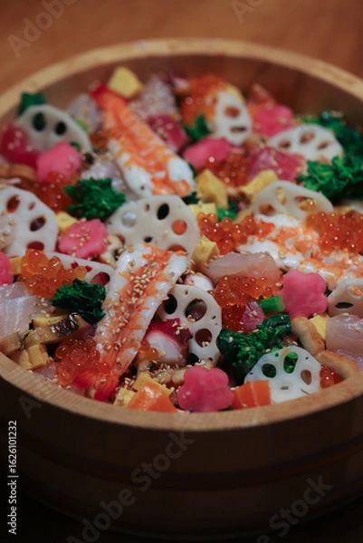 Fototapeta ちらし寿司