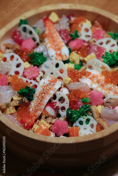 Fototapeta ちらし寿司