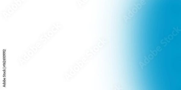 Obraz Abstract waves in vibrant blues against solid black offer a modern artistic statement element