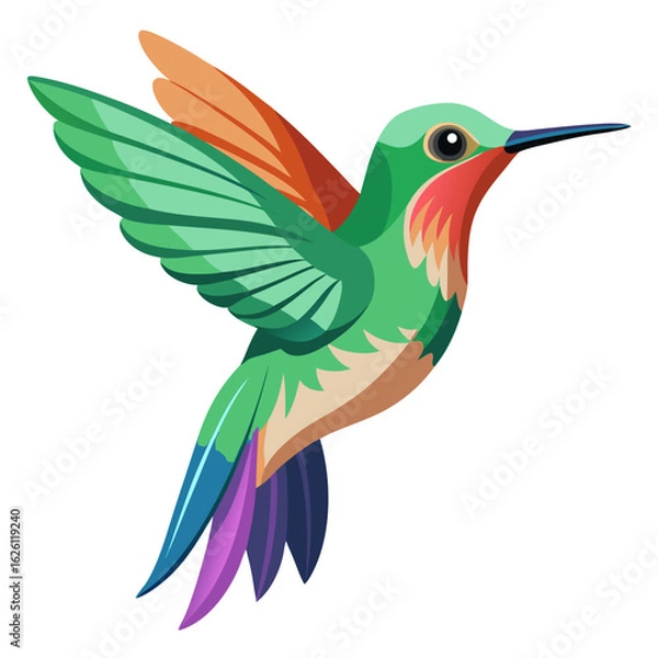 Obraz hummingbird in flight