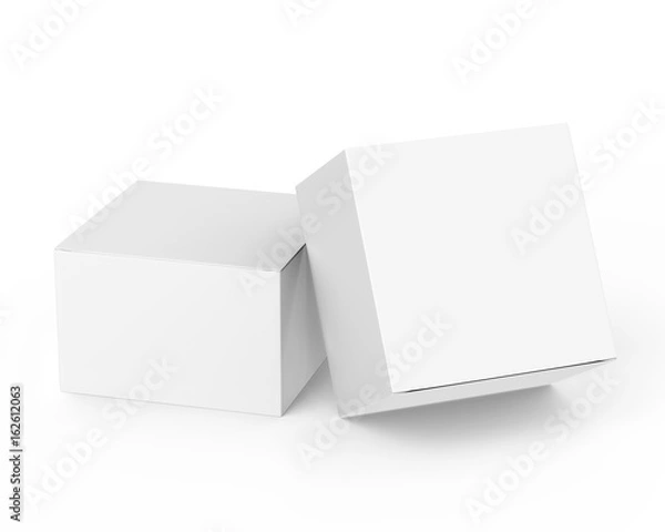 Fototapeta blank boxes design