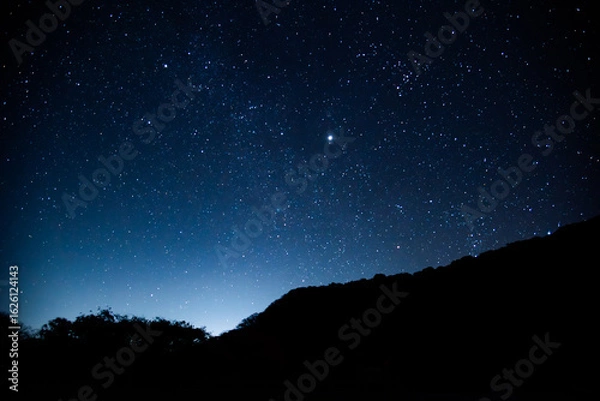 Fototapeta くじゅう連山の星景