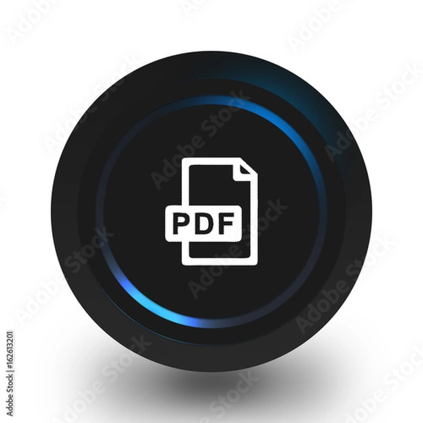 Obraz Pdf file icon.