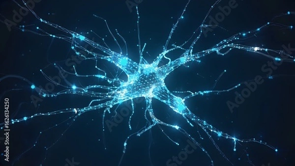 Fototapeta blue abstract background