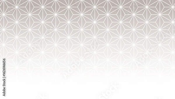 Fototapeta 麻の葉文様の入った和紙風テクスチャ