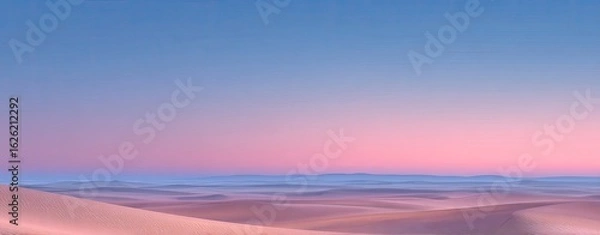 Obraz Pastel desert landscape at dawn (1)