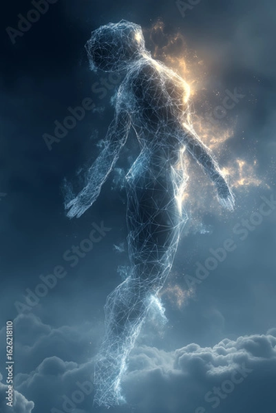 Obraz lightning in the sky