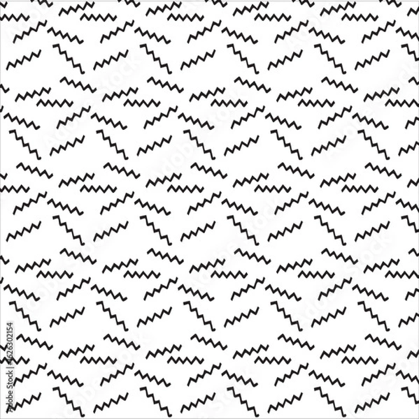 Fototapeta Creative new style seamless pattern with shapes