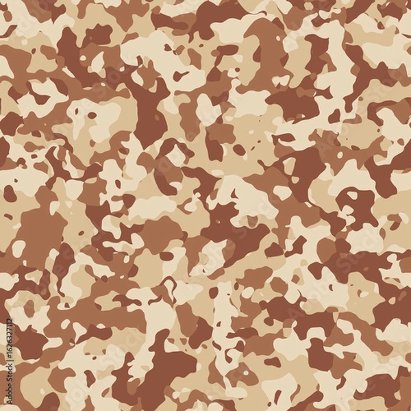 Obraz Seamless Camouflage Pattern 1 – 4K Desert - Classic